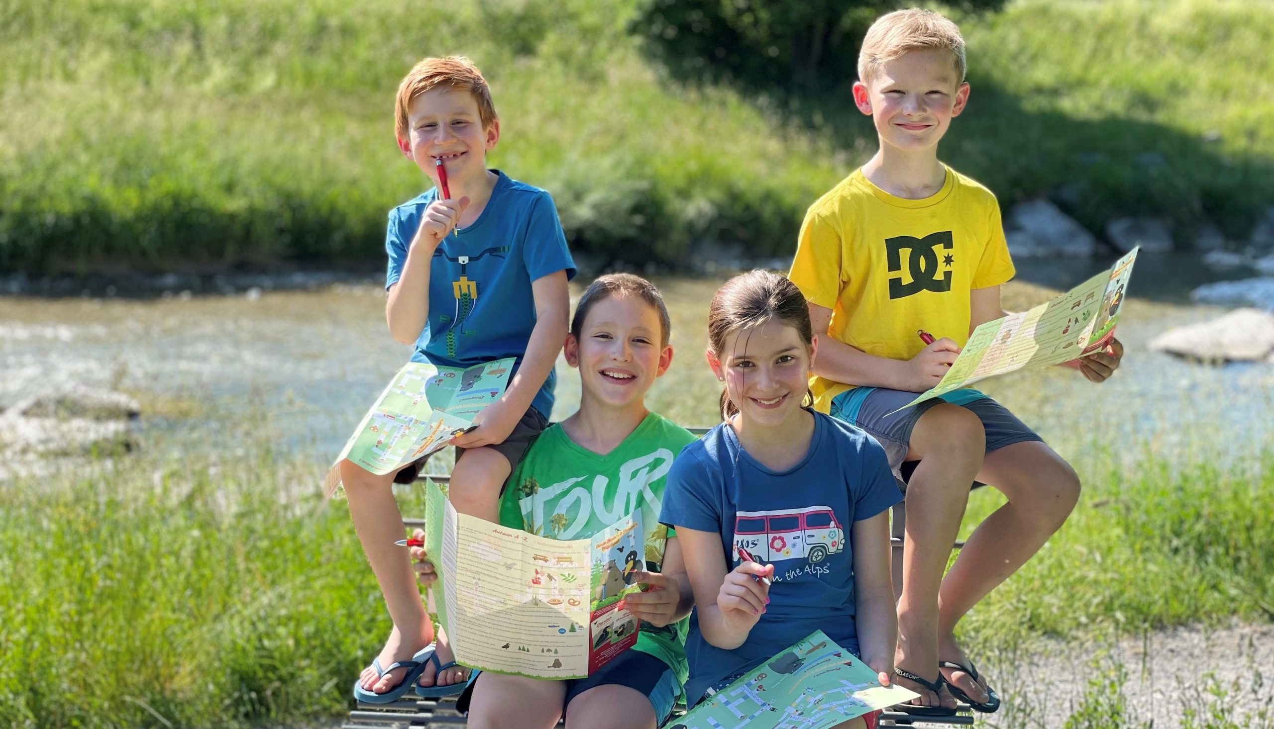 Ferienprogramm für Kinder in Aschau im Chiemgau. Foto: H. Reiter
