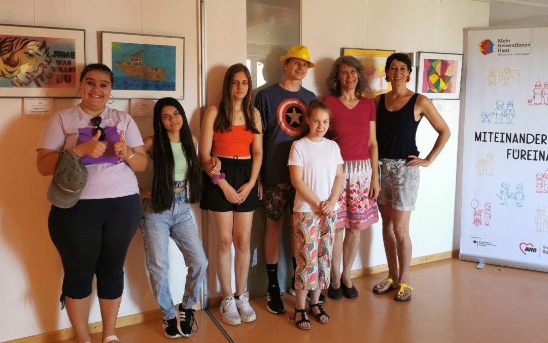 „BehindART“ im Mehrgenerationenhaus