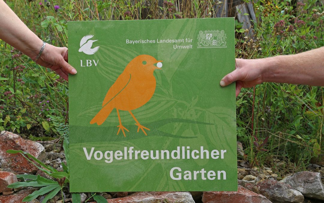 Über 2100 Gärten als vogelfreundlich ausgezeichnet