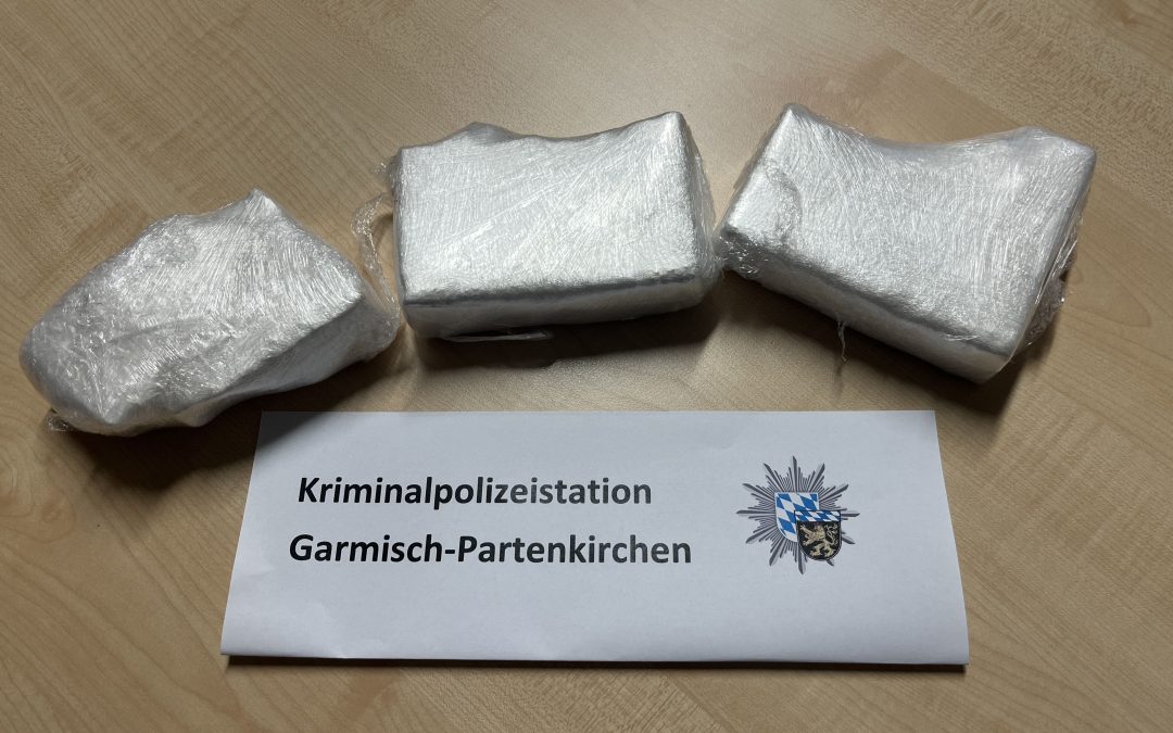 Kokain-Schmuggler nach Kontrolle festgenommen