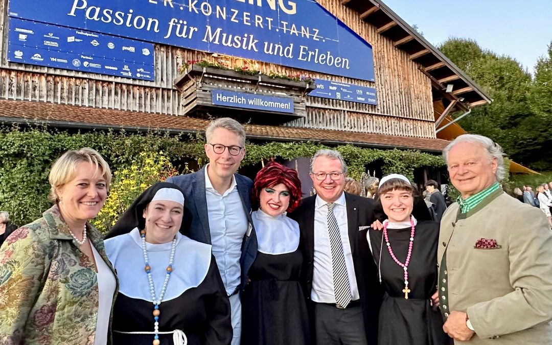 Staatsminister zu Besuch beim Immling Festival
