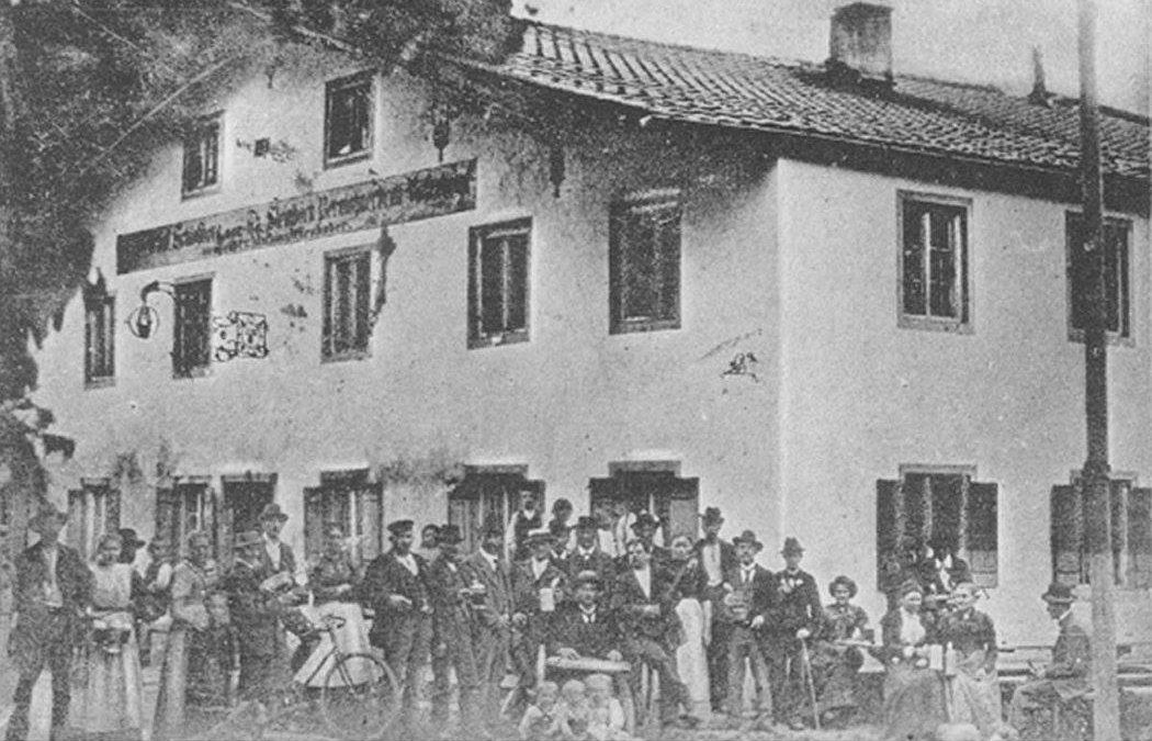 Schloßberg, Landkreis Rosenheim, um 1900