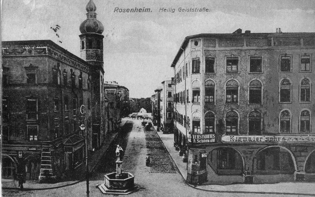 Heilig-Geist-Straße, Rosenheim, 1924