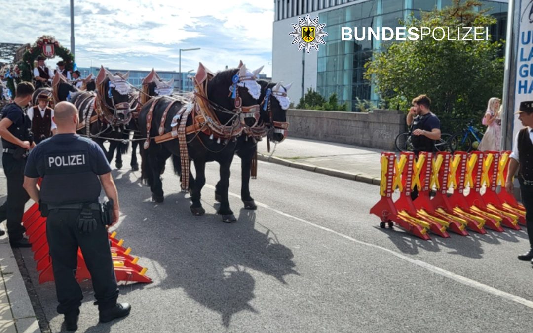 Erste Polizeibilanz zum Oktoberfest