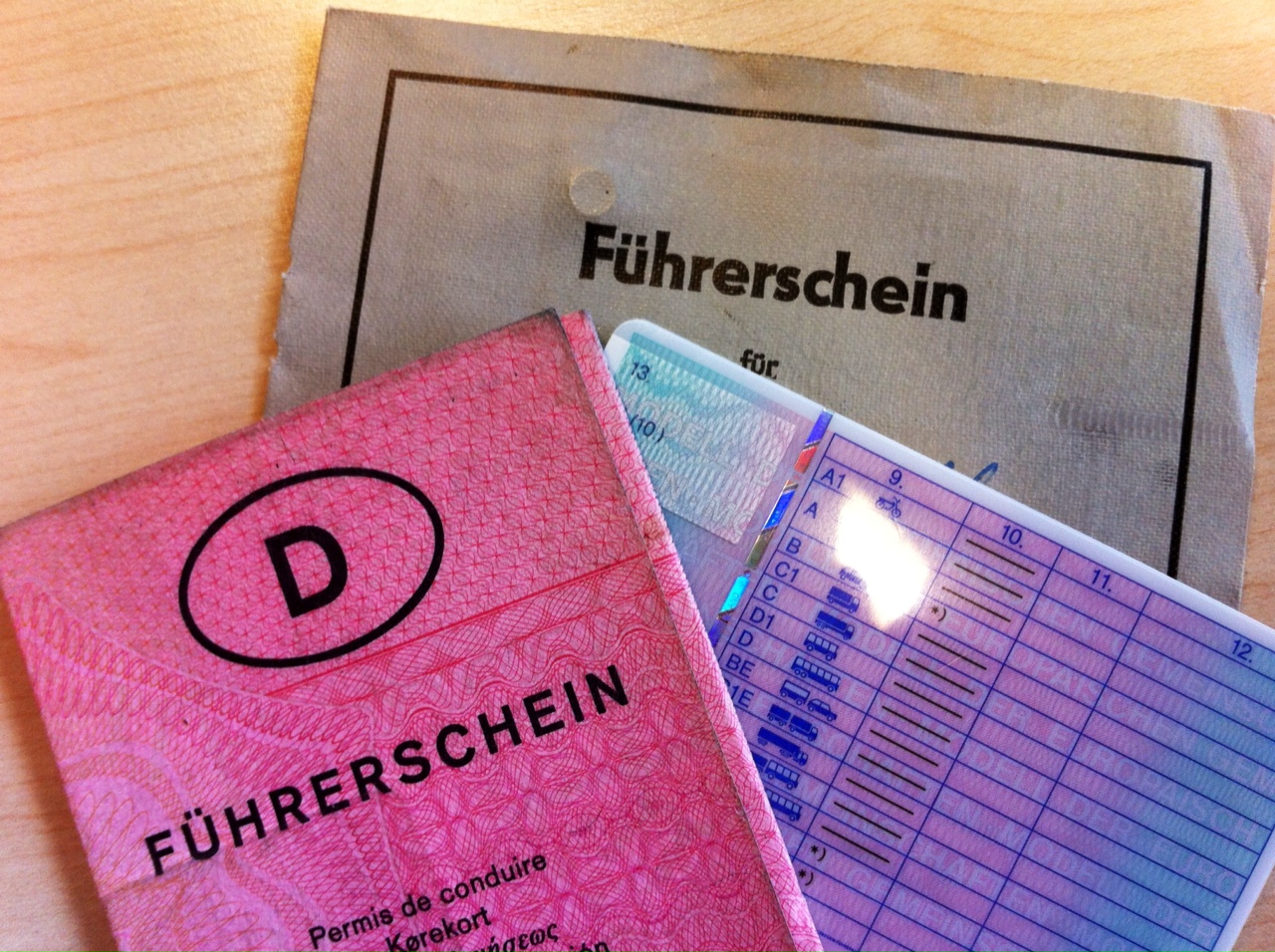Führerschein-Pflichtumtausch. Foto: Landratsamt Rosenheim