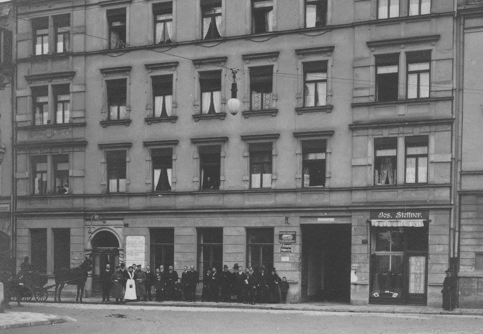 Gasthaus Deutsche Jäger, Rosenheim, 1903