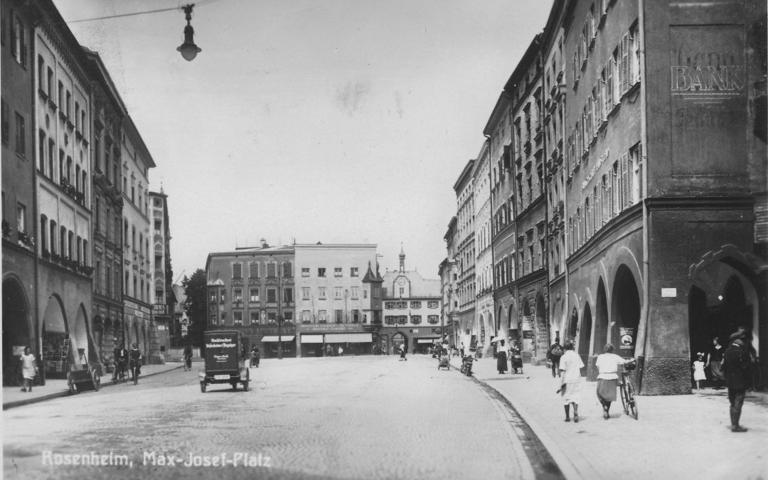 Max-Josefs-Platz, Rosenheim, 1928