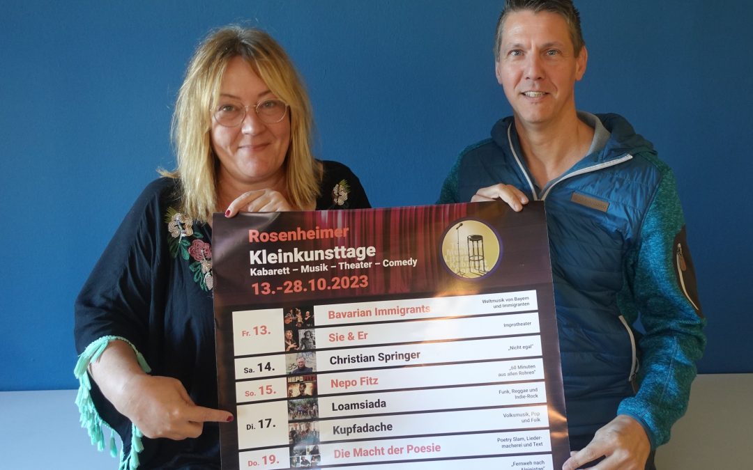 Generationswechsel bei den Rosenheimer Kleinkunsttagen
