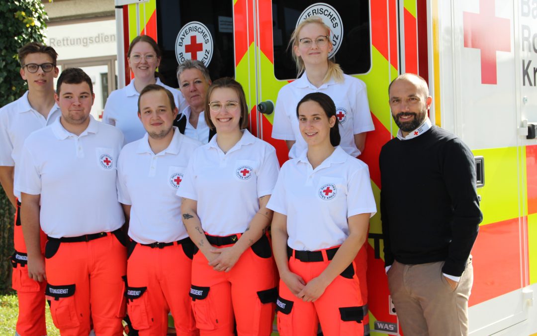 Ausbildungsstart für sieben Notfallsanitäter