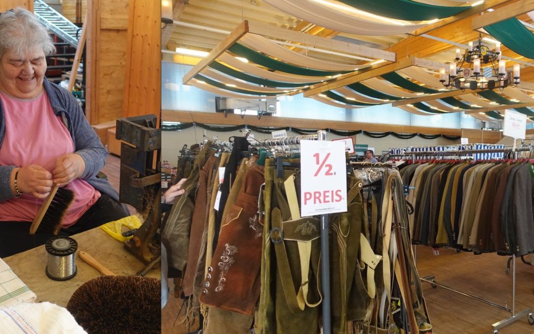 Schnäppchenmarkt in der Auerbräu-Festhalle gut besucht