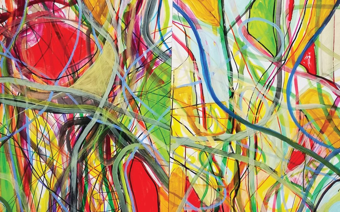 Wieder Kunstausstellung in Privatschule Dr. Kalscheuer Traunstein