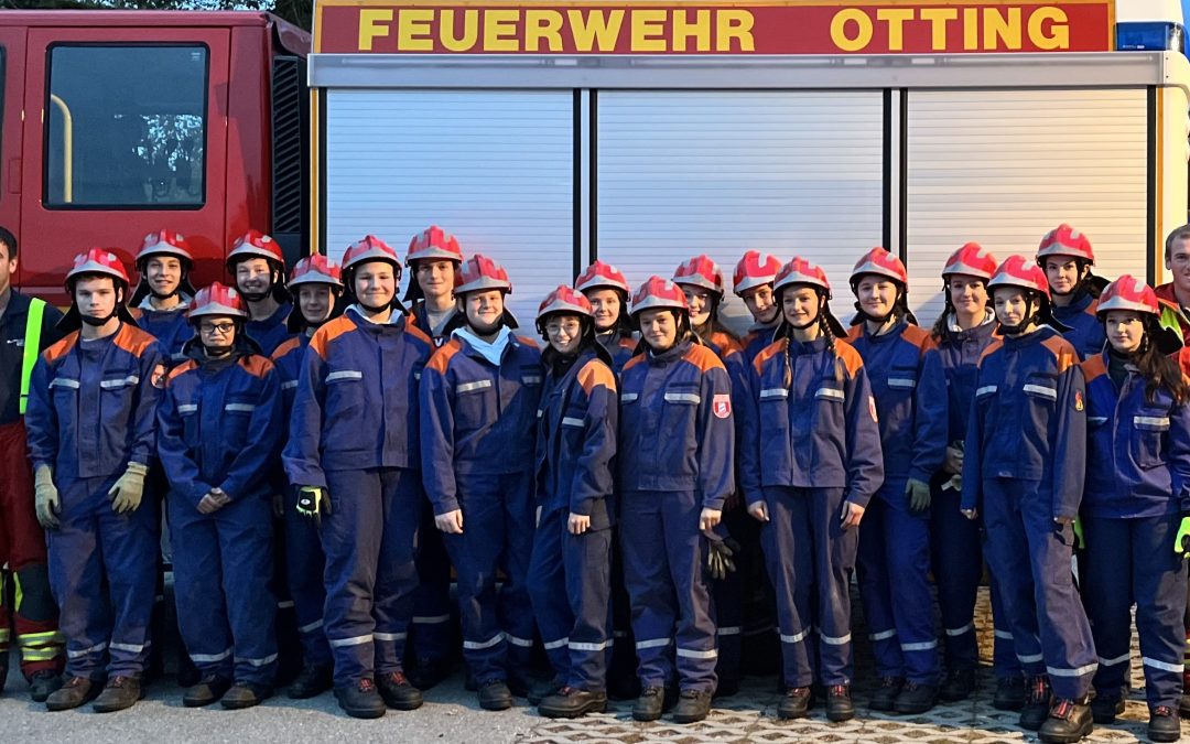 Ottinger Nachwuchskräfte bestehen Jugendleistungsprüfung der Feuerwehr