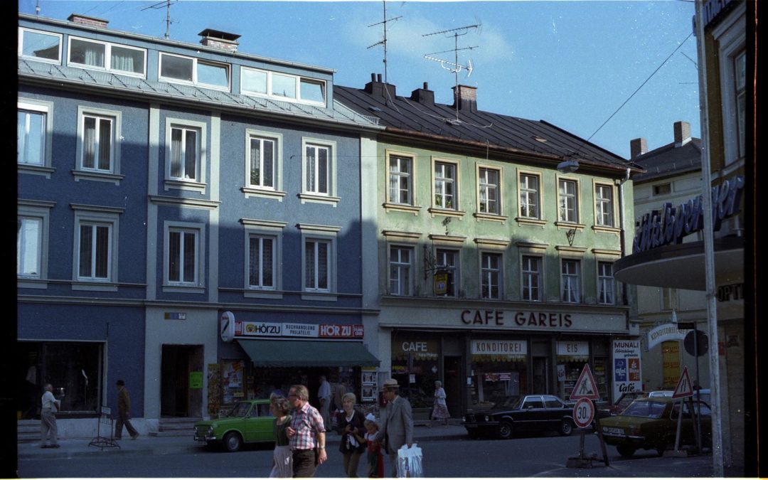 Rosenheim, Bahnhofstraße, 1980er