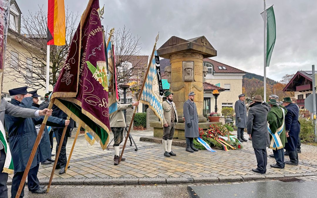 Volkstrauertag in Aschau im Chiemgau