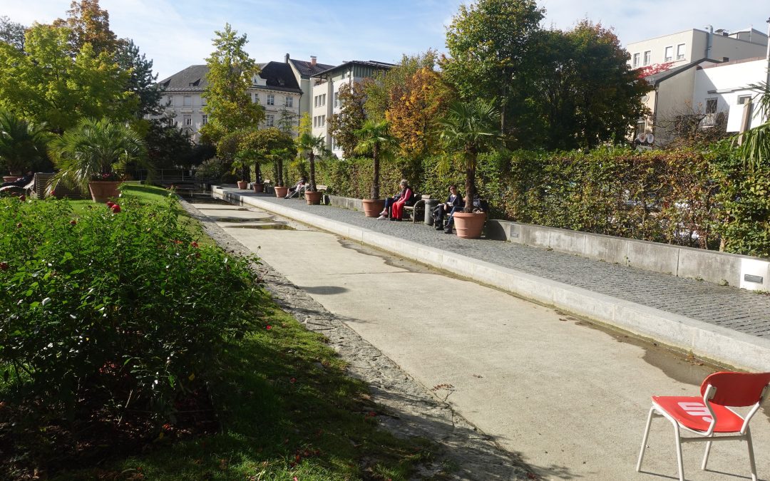 Bachabkehr: Rosenheim Stadtbäche führen weniger Wasser