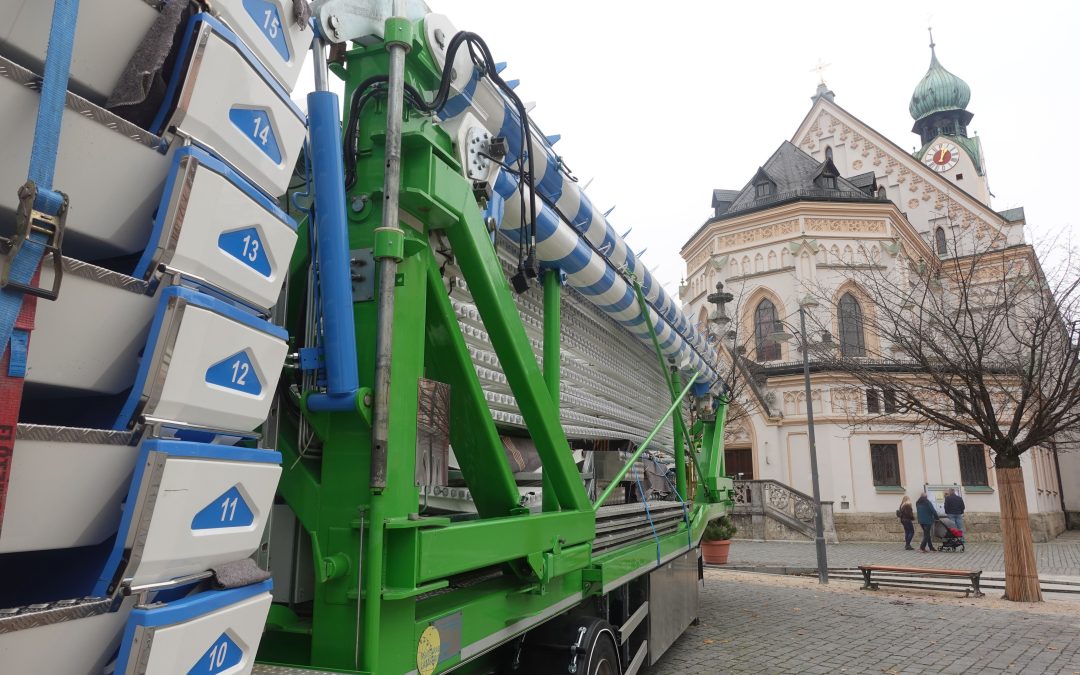Das Riesenrad ist wieder da am Ludwigsplatz