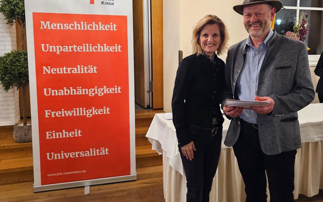 145 Blutspender und Fördermitglieder des BRK Rosenheim geehrt