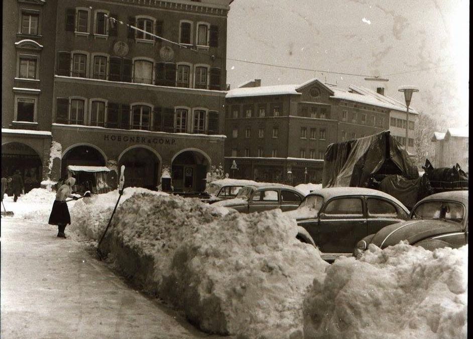 Ludwigsplatz, Rosenheim, 1960er
