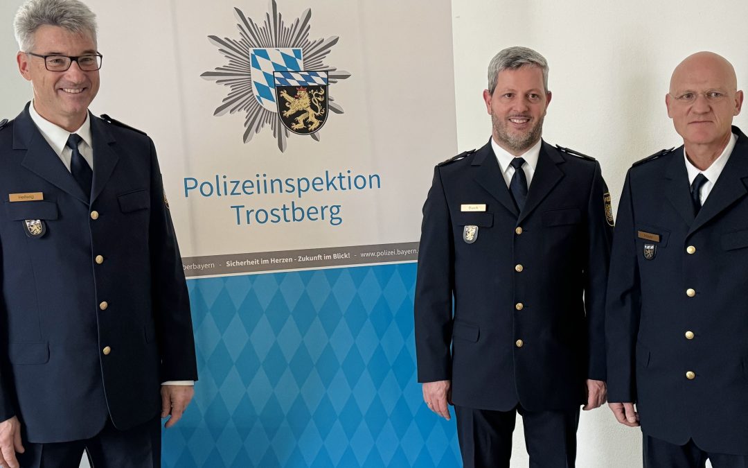 Führungswechsel bei der Polizeiinspektion Traunstein