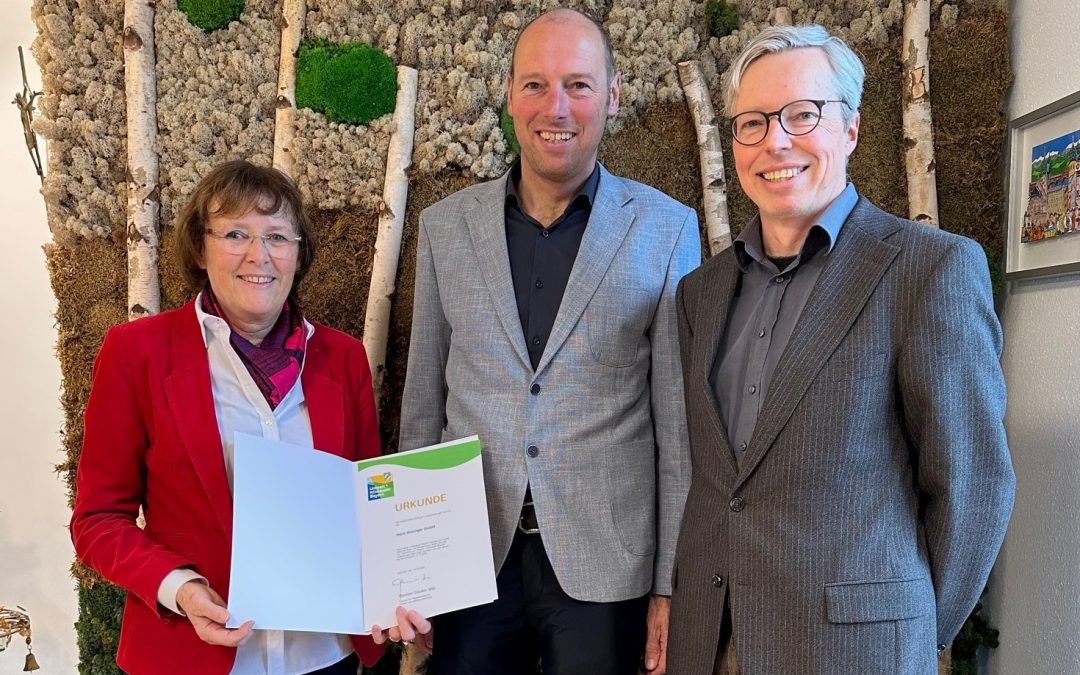 Erneute Auszeichnung für Rosenheimer Unternehmer