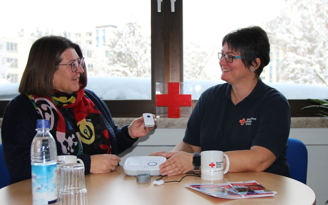 Die Lösung für mobile Senioren: der BRK-Mobilruf