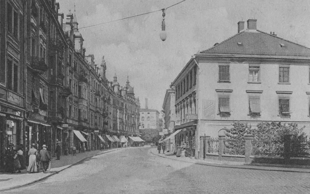 Münchner Straße, Rosenheim, 1915