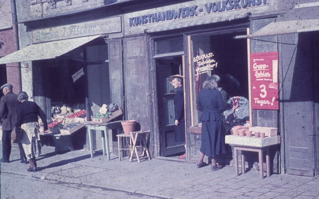 Max-Josefs-Platz, Rosenheim, 1949