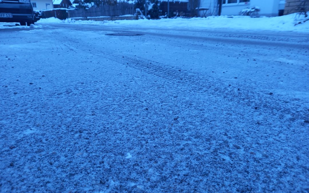 Tief Gertrud: Lage in Rosenheim am Morgen noch  entspannt