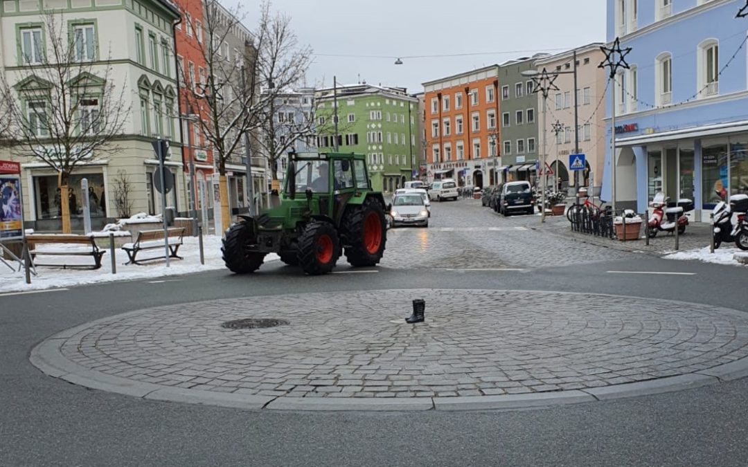 Stadtinfo zu Protestfahren in Rosenheim