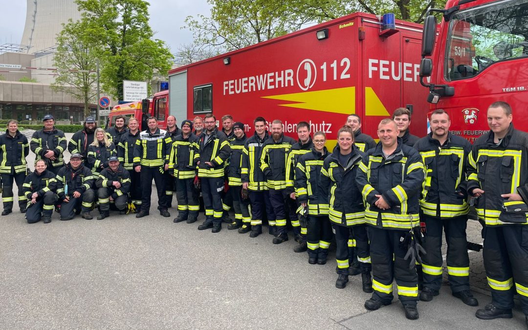 Feuerwehr: „Hölzerne Hochzeit“ des Messzugs Süd