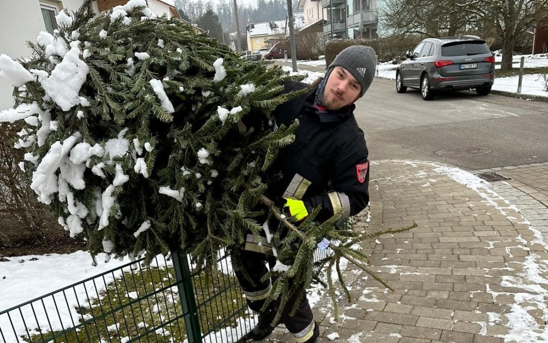 Neuauflage der Christbaumaktion durch Feuerwehr