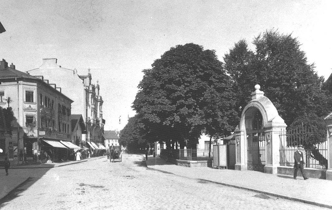 Münchener Straße, Rosenheim, 1910