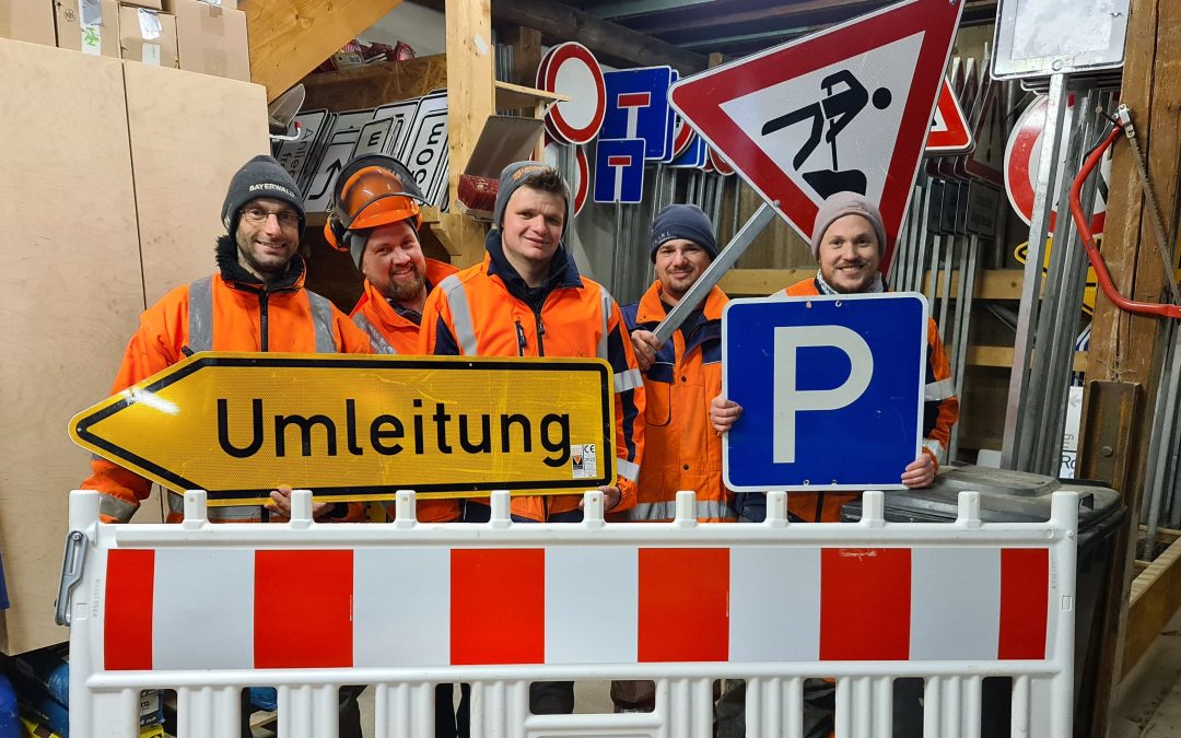 Unsinniger Donnerstag in Prien: das reinste Baustellen-Wunderland