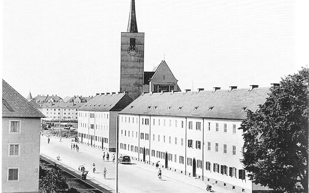 Wittelsbacherstraße, Rosenheim, 1953