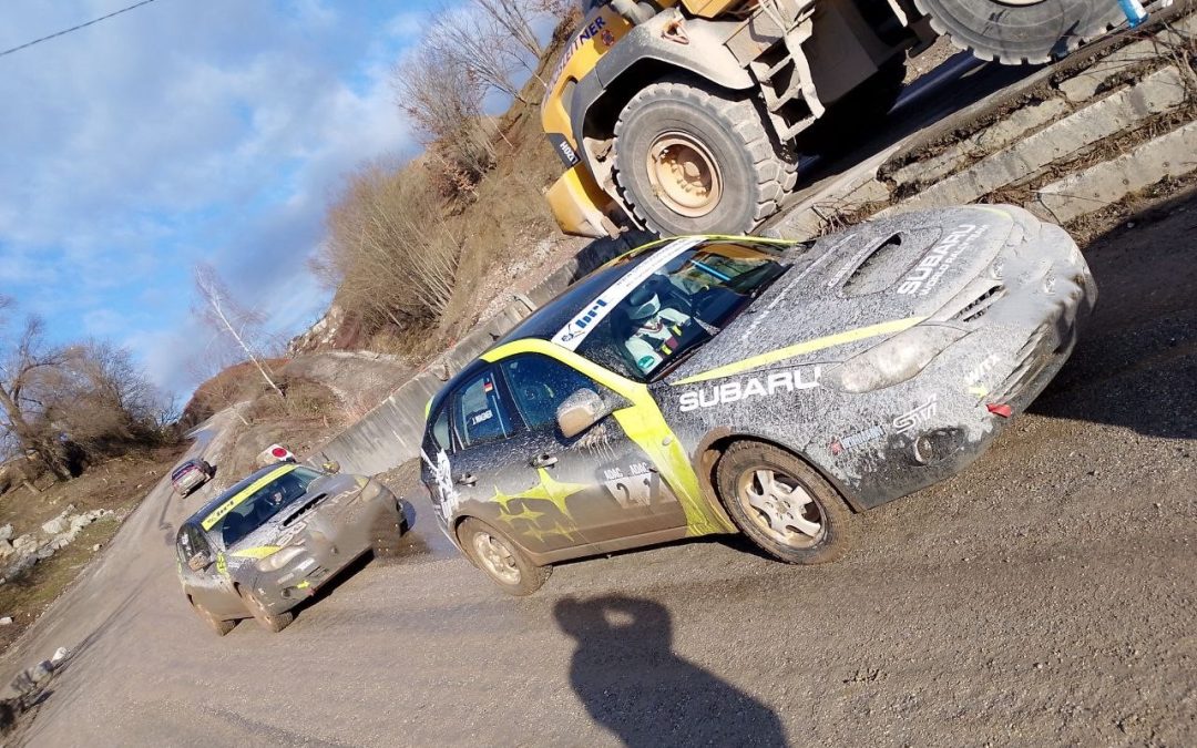 Rosenheimer Rallye-Fahrer erfolgreich beim Winterslalom