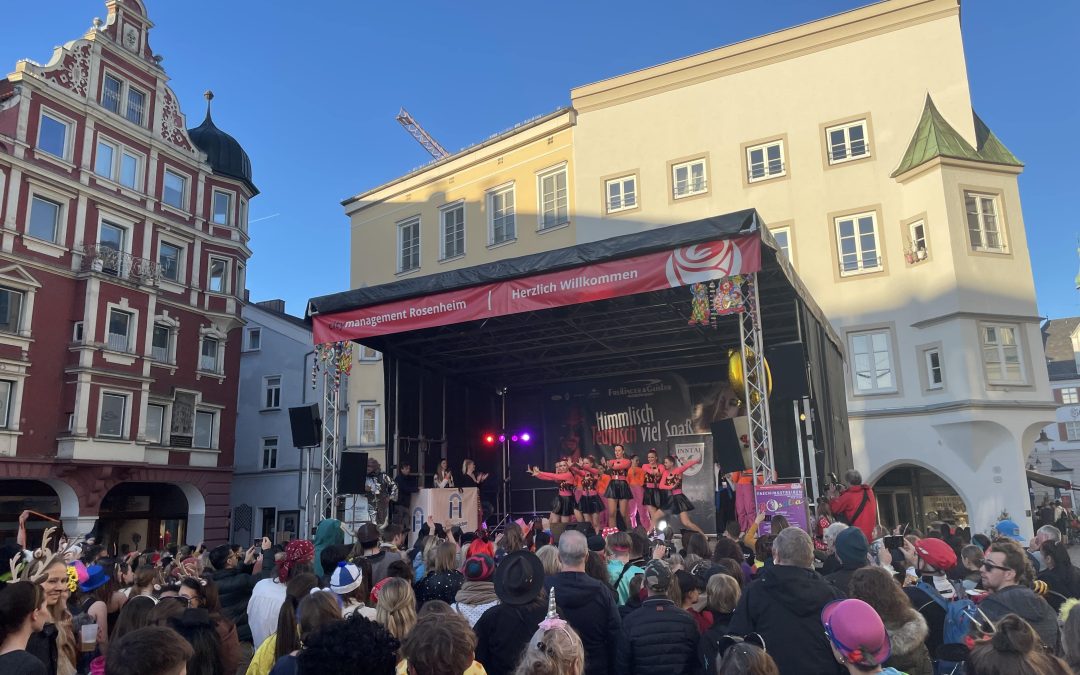 Großes Faschingstreiben in Rosenheim