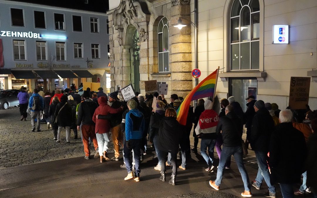 Dritte Demo gegen Rechts in Rosenheim