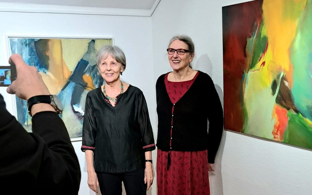 Ausstellung mit Bri Oppel und Elisabeth Schmähling in Neubeuern eröffnet