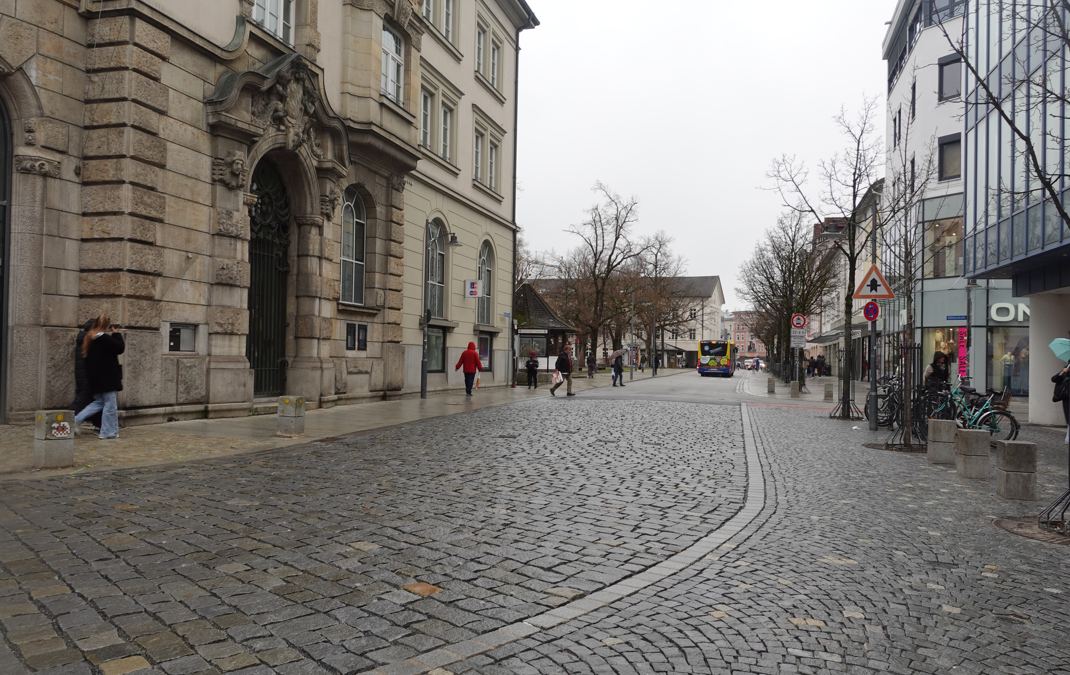 Rosenheim bekommt eine weitere Fußgängerzone