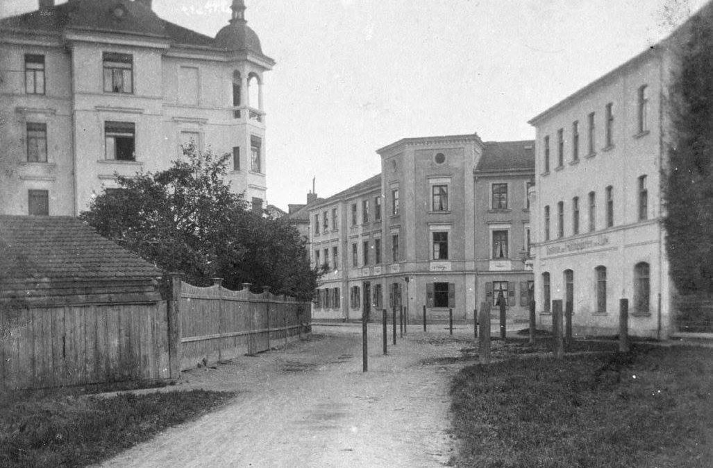 Herbststraße, Rosenheim, ca. 1920
