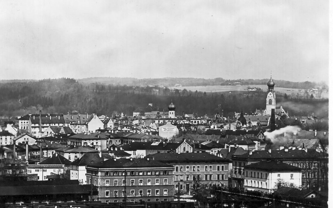 Rosenheim, Panoramaaufnahme, 1934