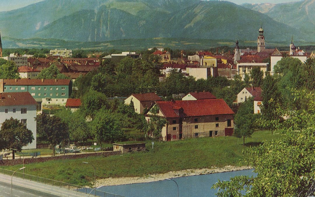 Blick auf Rosenheim, 1970