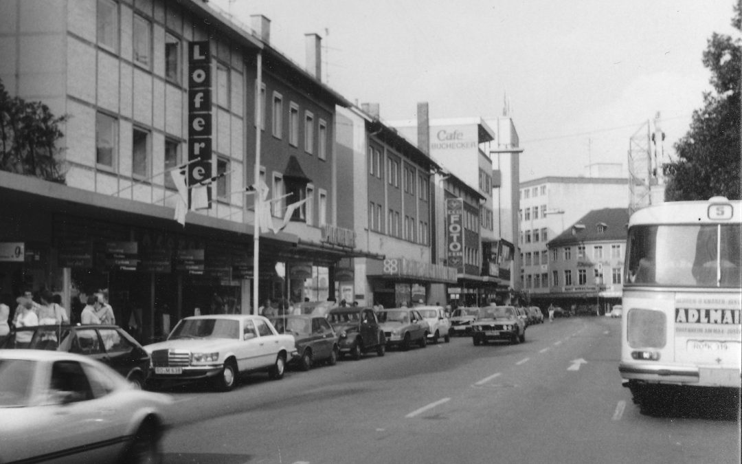 Münchner Straße, Rosenheim, 1980er