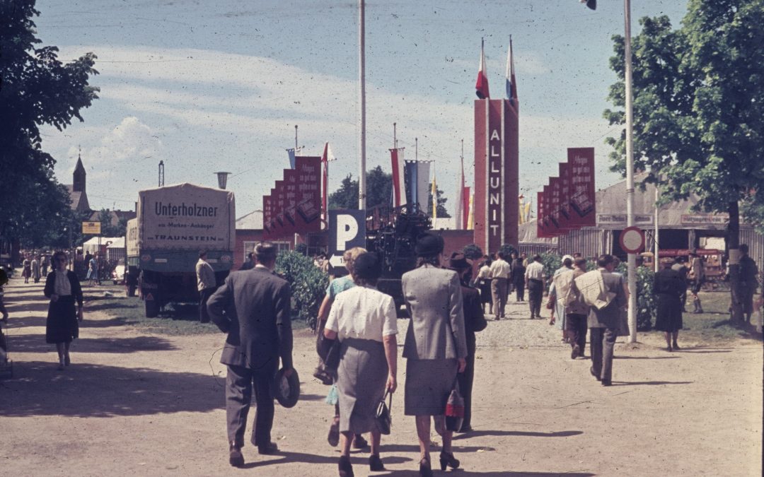 Südostoberbayrische Messe, Rosenheim, um 1958