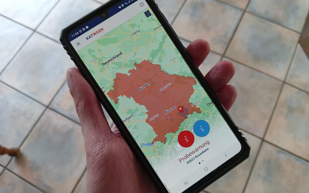 Wieder Warntag in Bayern – hat es diesmal geklappt?