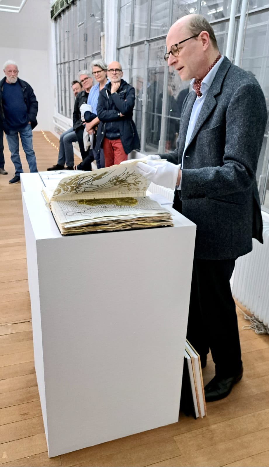 Eröffnung der Ausstellung "Manifold" in der Kunst-Mühle. Fotos: Hendrik Heuser