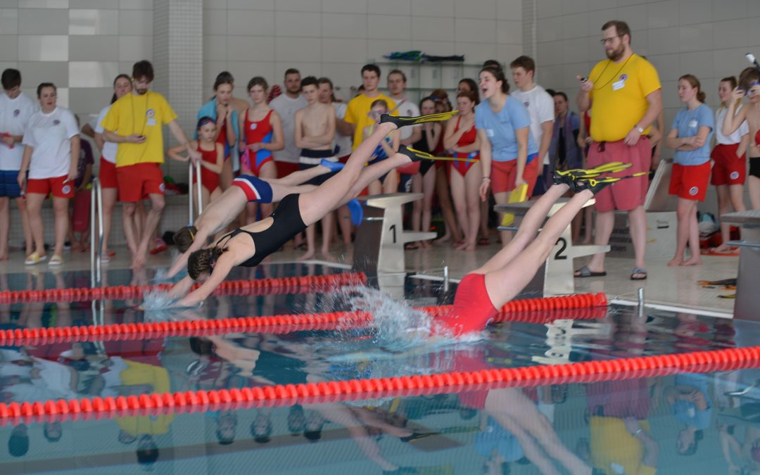 Kreiswettbewerb der der Wasserwachtjugend in Rosenheim