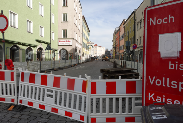 Wegen Restarbeiten: Kaiserstraße wird zur Einbahnstraße