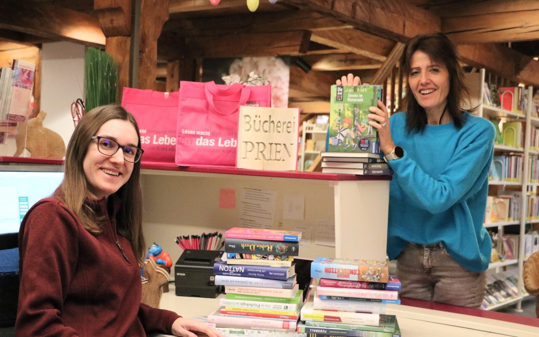 Erfolgreicher Bücherflohmarkt in Prien