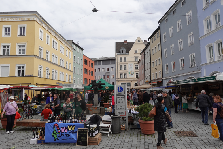Grüner Markt in Rosenheim. Foto: Innpuls.me